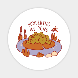 Pond Ponderer Magnet